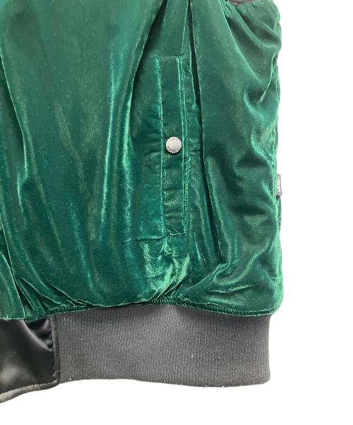 VANS（ヴァンズ）VANS (ヴァンズ) BILLY’S (ビリーズ) リバーシブル中綿ベスト グリーン サイズ:SIZE Lの古着・服飾アイテム