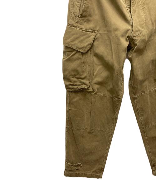 不明（不明）不明 (不明) M-47カーゴパンツ　ヘリンボーンツイル地 ベージュ サイズ:SIZE 78.5cm (W31)の古着・服飾アイテム