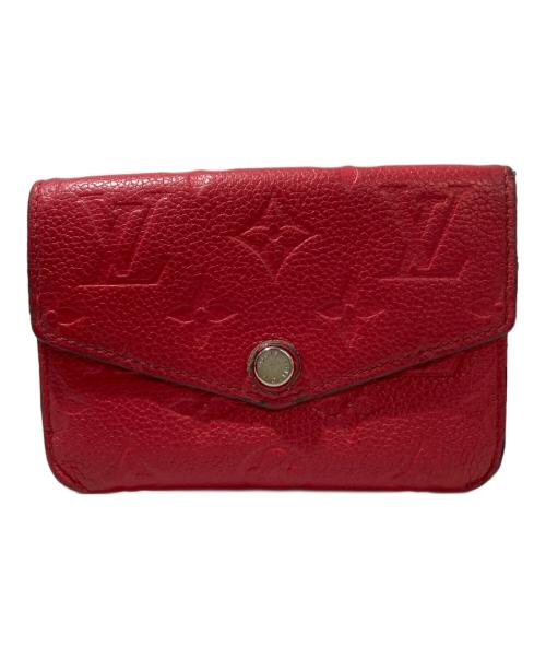 LOUIS VUITTON（ルイ ヴィトン）LOUIS VUITTON (ルイ ヴィトン) コインケース　モノグラム・アンプラント　ポシェットクレ ショッキングピンクの古着・服飾アイテム