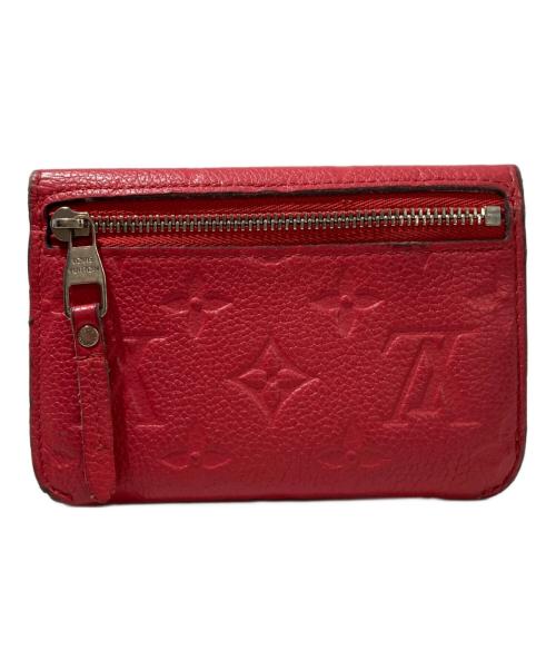 LOUIS VUITTON（ルイ ヴィトン）LOUIS VUITTON (ルイ ヴィトン) コインケース　モノグラム・アンプラント　ポシェットクレ ショッキングピンクの古着・服飾アイテム