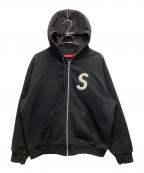 SUPREMEシュプリーム）の古着「ジップパーカー」｜ブラック