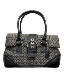COACH（コーチ）の古着「トートバッグ」｜ブラック