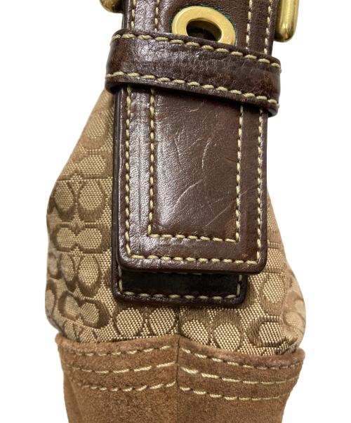 COACH（コーチ）COACH (コーチ) ワンショルダーバッグ ブラウンの古着・服飾アイテム