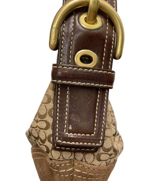 COACH（コーチ）COACH (コーチ) ワンショルダーバッグ ブラウンの古着・服飾アイテム