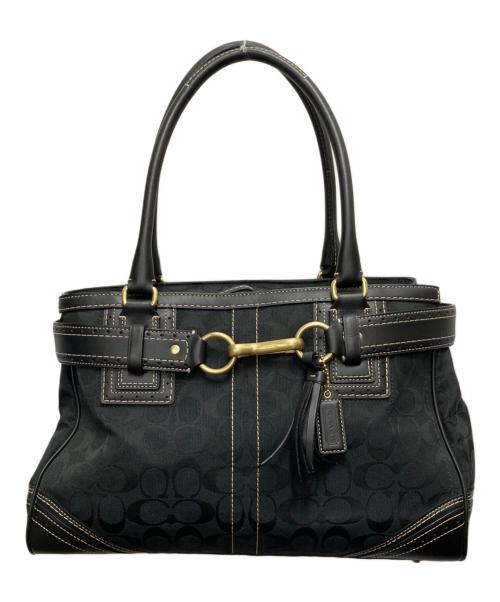 COACH（コーチ）COACH (コーチ) トートバッグ ブラックの古着・服飾アイテム
