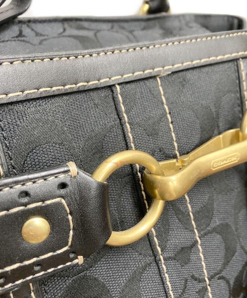 COACH（コーチ）COACH (コーチ) トートバッグ ブラックの古着・服飾アイテム