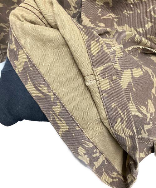 NULL TOKYO（ヌル トウキョウ）NULL TOKYO (ヌル トウキョウ) JOURNAL STANDARD (ジャーナルスタンダード) 別注バギー スリークォーターショーツ ベージュ×ブラウン サイズ:SIZE Mの古着・服飾アイテム