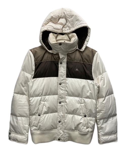 BURBERRY BLACK LABEL（バーバリーブラックレーベル）BURBERRY BLACK LABEL (バーバリーブラックレーベル) ダウンジャケット　BMP65-527-02 ホワイト サイズ:SIZE Mの古着・服飾アイテム