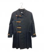 PAUL SMITHポールスミス）の古着「カットオフトレンチコート」｜ブラック