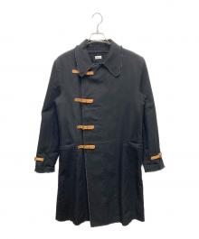 PAUL SMITH（ポールスミス）の古着「カットオフトレンチコート」｜ブラック