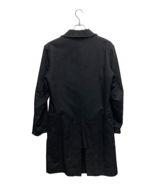 PAUL SMITH（ポールスミス）PAUL SMITH (ポールスミス) カットオフトレンチコート ブラック サイズ:SIZE Mの古着・服飾アイテム