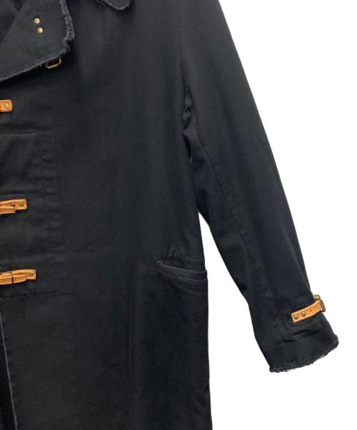 PAUL SMITH（ポールスミス）PAUL SMITH (ポールスミス) カットオフトレンチコート ブラック サイズ:SIZE Mの古着・服飾アイテム