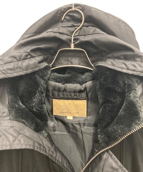 AVIREX（アヴィレックス）AVIREX (アヴィレックス) N-3B  フライトジャケット ブラック サイズ:SIZE Lの古着・服飾アイテム