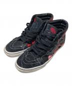 VANSヴァンズ）の古着「SK8-Hi REISSUE　ストレンジャーシングス」｜ブラック×レッド