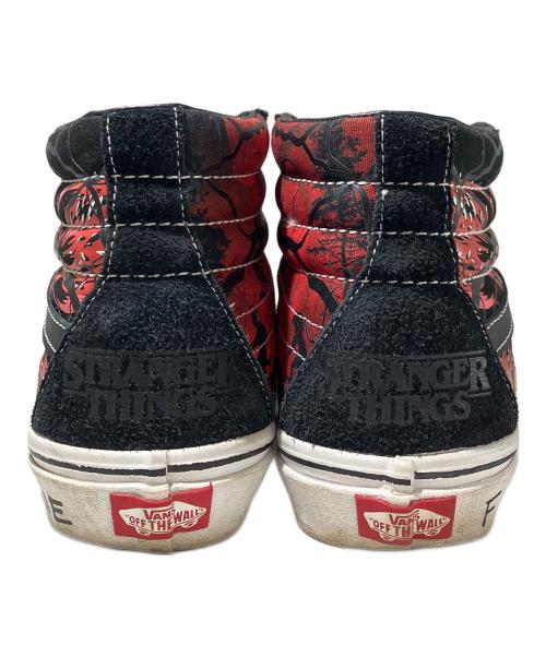 VANS（ヴァンズ）VANS (ヴァンズ) SK8-Hi REISSUE　ストレンジャーシングス ブラック×レッド サイズ:UK 6.5の古着・服飾アイテム