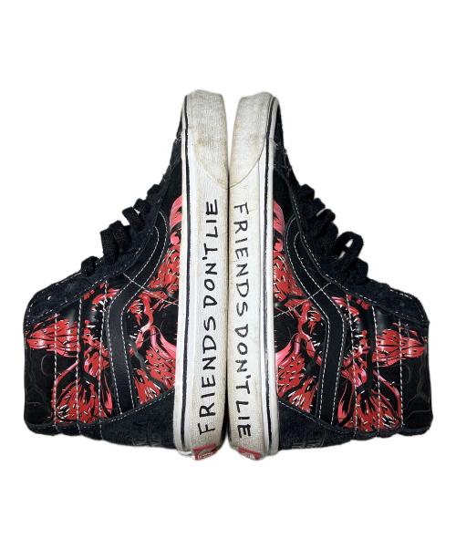 VANS（ヴァンズ）VANS (ヴァンズ) SK8-Hi REISSUE　ストレンジャーシングス ブラック×レッド サイズ:UK 6.5の古着・服飾アイテム