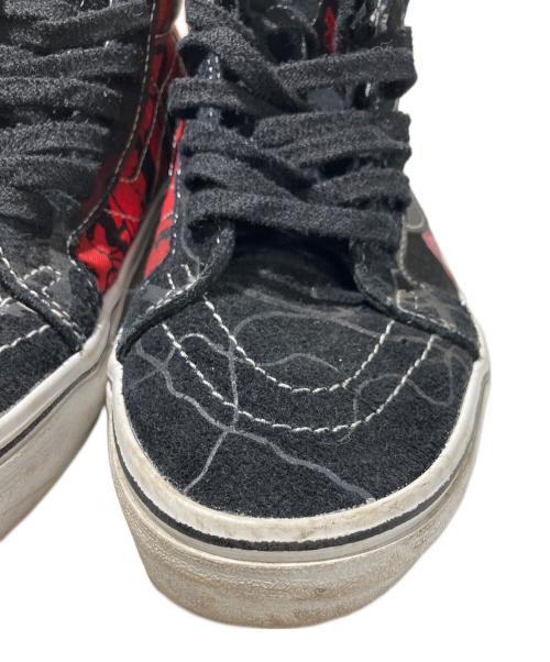 VANS（ヴァンズ）VANS (ヴァンズ) SK8-Hi REISSUE　ストレンジャーシングス ブラック×レッド サイズ:UK 6.5の古着・服飾アイテム