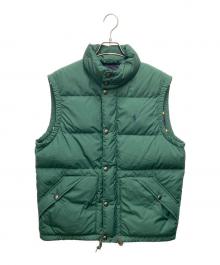 POLO RALPH LAUREN（ポロ・ラルフローレン）の古着「ダウンベスト」｜グリーン