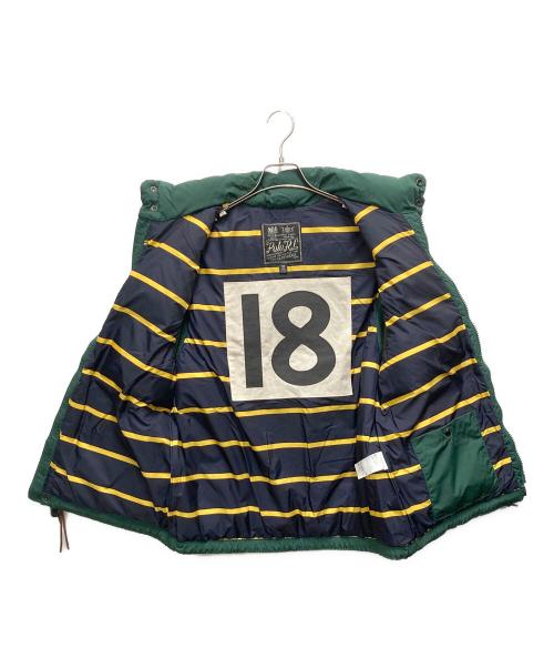 POLO RALPH LAUREN（ポロ・ラルフローレン）POLO RALPH LAUREN (ポロ・ラルフローレン) ダウンベスト グリーン サイズ:SIZE Mの古着・服飾アイテム
