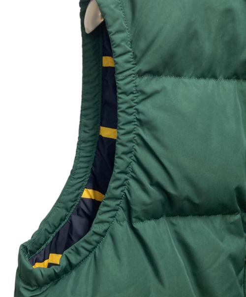 POLO RALPH LAUREN（ポロ・ラルフローレン）POLO RALPH LAUREN (ポロ・ラルフローレン) ダウンベスト グリーン サイズ:SIZE Mの古着・服飾アイテム