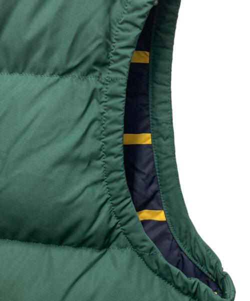 POLO RALPH LAUREN（ポロ・ラルフローレン）POLO RALPH LAUREN (ポロ・ラルフローレン) ダウンベスト グリーン サイズ:SIZE Mの古着・服飾アイテム