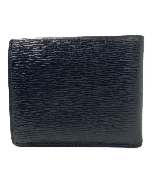Salvatore Ferragamo（サルヴァトーレ フェラガモ）Salvatore Ferragamo (サルヴァトーレ フェラガモ) 2つ折り財布 ブラックの古着・服飾アイテム
