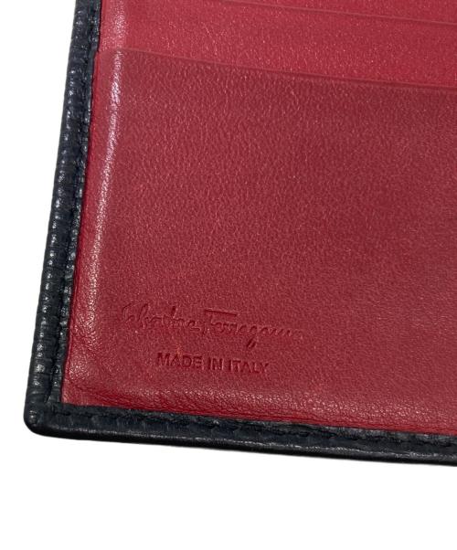 Salvatore Ferragamo（サルヴァトーレ フェラガモ）Salvatore Ferragamo (サルヴァトーレ フェラガモ) 2つ折り財布 ブラックの古着・服飾アイテム