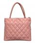 CHANEL (シャネル) ハンドバッグ　マトラッセキャビアスキンココマーク ピンク：120000円