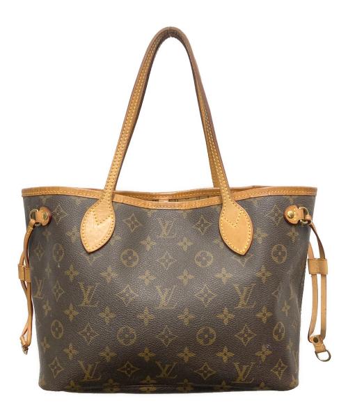 LOUIS VUITTON（ルイ ヴィトン）LOUIS VUITTON (ルイ ヴィトン) トートバッグ　ネヴァーフルPM ブラウンの古着・服飾アイテム