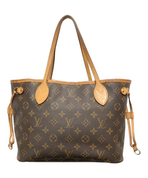 LOUIS VUITTON（ルイ ヴィトン）LOUIS VUITTON (ルイ ヴィトン) トートバッグ　ネヴァーフルPM ブラウンの古着・服飾アイテム