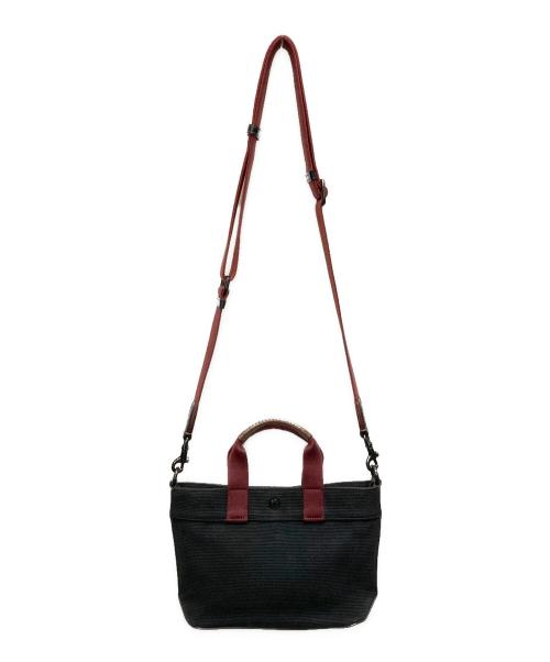 COACH（コーチ）COACH (コーチ) 2WAYショルダーバッグ ブラック×レッドの古着・服飾アイテム