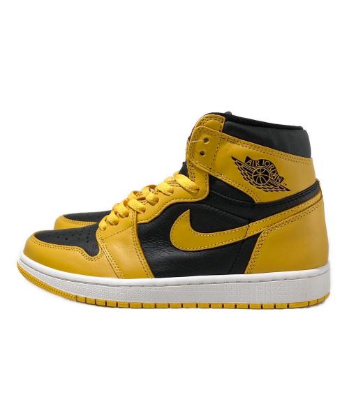 NIKE（ナイキ）NIKE (ナイキ) AIR JORDAN1 RETRO HIGH OG オレンジ×ブラック サイズ:SIZE 27cm 未使用品の古着・服飾アイテム