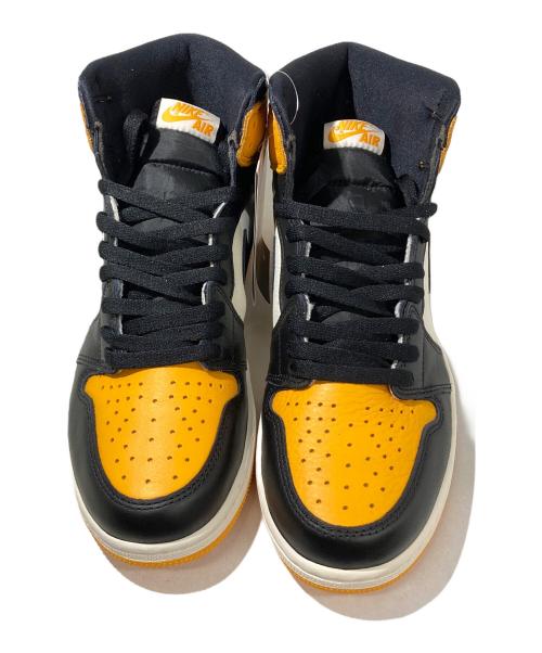 NIKE（ナイキ）NIKE (ナイキ) AIR JORDAN1 RETRO HIGH OG オレンジ×ブラック サイズ:SIZE 27.5cm 未使用品の古着・服飾アイテム