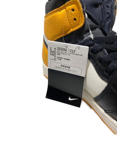 NIKE（ナイキ）NIKE (ナイキ) AIR JORDAN1 RETRO HIGH OG オレンジ×ブラック サイズ:SIZE 27.5cm 未使用品の古着・服飾アイテム
