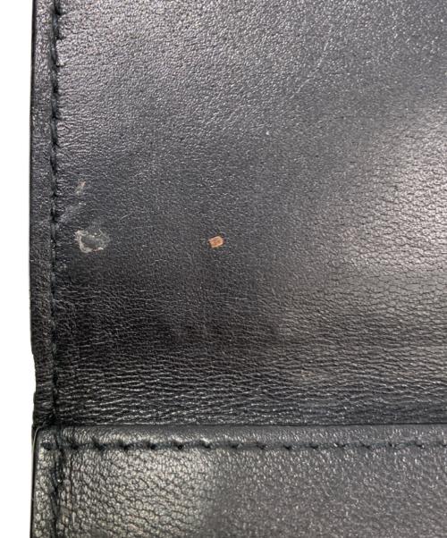 BOTTEGA VENETA（ボッテガベネタ）BOTTEGA VENETA (ボッテガベネタ) 3つ折り財布　イントレチャート ブラックの古着・服飾アイテム