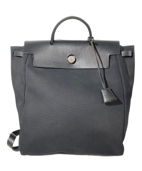 HERMES（エルメス）HERMES (エルメス) 2WAYバッグ ブラックの古着・服飾アイテム