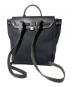 HERMES (エルメス) 2WAYバッグ ブラック：120000円