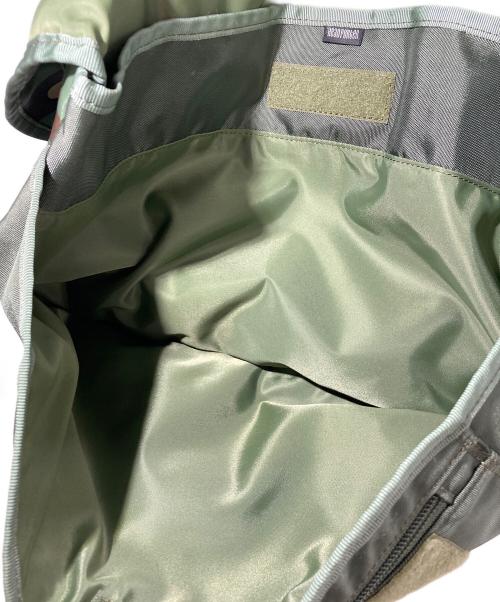 HEAD PORTER（ヘッドポーター）HEAD PORTER (ヘッドポーター) メッセンジャーバッグ グリーンの古着・服飾アイテム