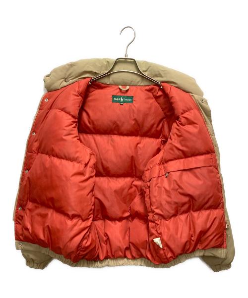 RALPH LAUREN（ラルフローレン）RALPH LAUREN (ラルフローレン) ダウンジャケット ベージュ サイズ:SIZE Mの古着・服飾アイテム