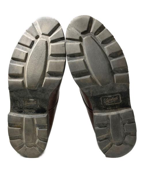 PARABOOT（パラブーツ）PARABOOT (パラブーツ) ダブルモンクストラップシューズ ブラウン サイズ:7 1/2（約26.0cm〜26.5cm相当）の古着・服飾アイテム