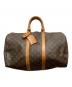 LOUIS VUITTON（ルイ ヴィトン）の古着「トラベルバッグ　キーポル45」｜ブラウン