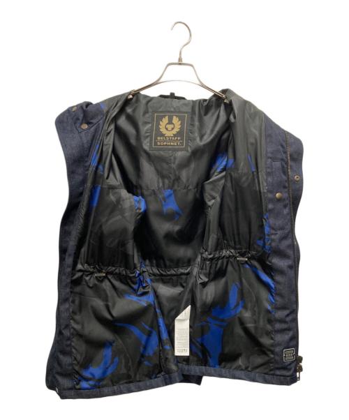 BELSTAFF（ベルスタッフ）BELSTAFF (ベルスタッフ) SOPHNET. (ソフネット) デニムマウンテンパーカー インディゴ サイズ:SIZE Lの古着・服飾アイテム