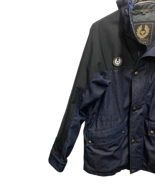 BELSTAFF（ベルスタッフ）BELSTAFF (ベルスタッフ) SOPHNET. (ソフネット) デニムマウンテンパーカー インディゴ サイズ:SIZE Lの古着・服飾アイテム