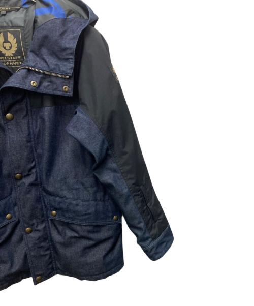 BELSTAFF（ベルスタッフ）BELSTAFF (ベルスタッフ) SOPHNET. (ソフネット) デニムマウンテンパーカー インディゴ サイズ:SIZE Lの古着・服飾アイテム