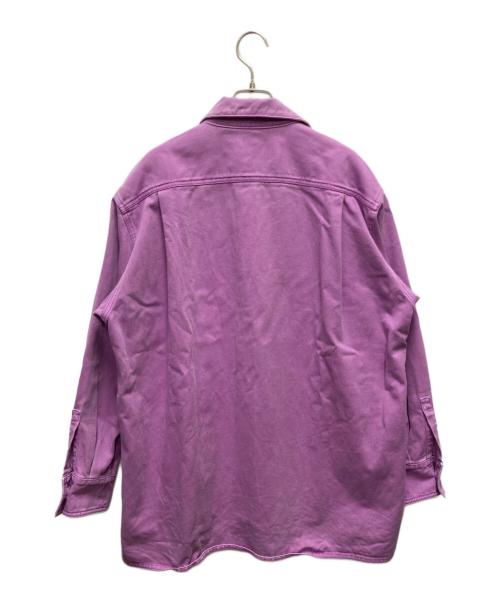 MaxMara（マックスマーラ）MaxMara (マックスマーラ) デニムシャツ ピンク サイズ:SIZE Mの古着・服飾アイテム