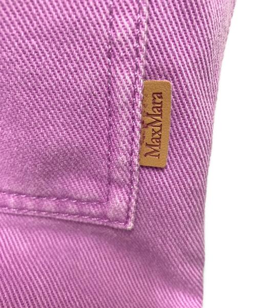 MaxMara（マックスマーラ）MaxMara (マックスマーラ) デニムシャツ ピンク サイズ:SIZE Mの古着・服飾アイテム
