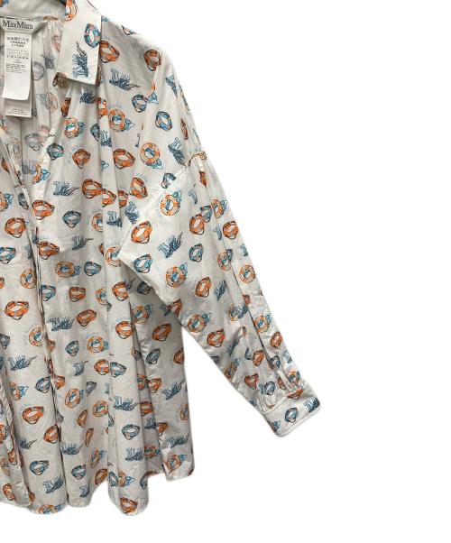 MaxMara（マックスマーラ）MaxMara (マックスマーラ) シャツ ホワイト サイズ:SIZE Mの古着・服飾アイテム