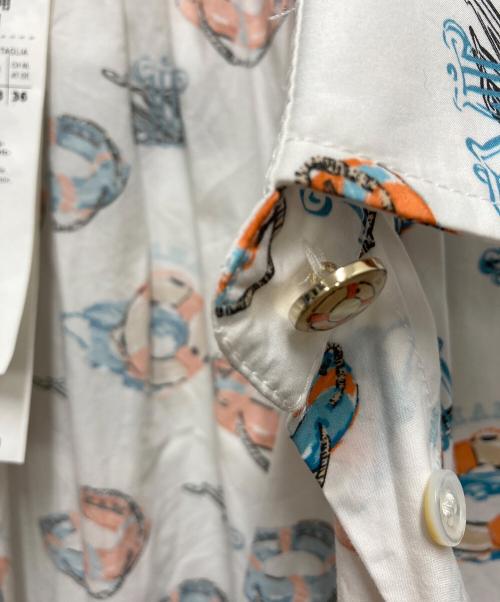 MaxMara（マックスマーラ）MaxMara (マックスマーラ) シャツ ホワイト サイズ:SIZE Mの古着・服飾アイテム