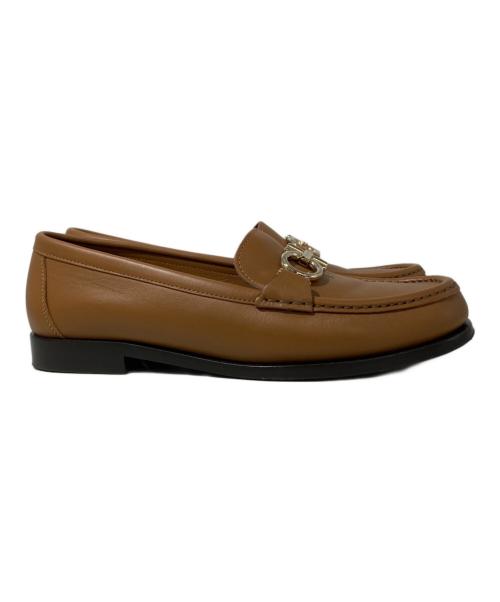 Salvatore Ferragamo（サルヴァトーレ フェラガモ）Salvatore Ferragamo (サルヴァトーレ フェラガモ) ガンチーニローファー ブラウン サイズ:SIZE5（約22.5cm相当）の古着・服飾アイテム