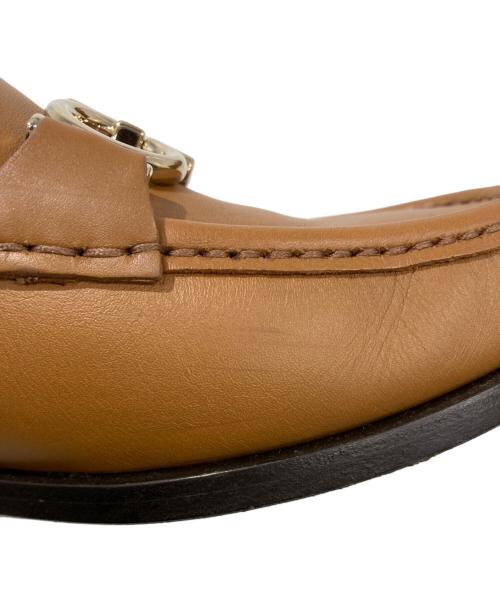Salvatore Ferragamo（サルヴァトーレ フェラガモ）Salvatore Ferragamo (サルヴァトーレ フェラガモ) ガンチーニローファー ブラウン サイズ:SIZE5（約22.5cm相当）の古着・服飾アイテム